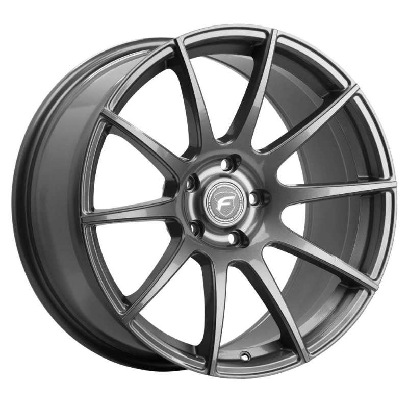 Forgestar CF10 21x12 / 5x120 BP / ET52 / 8.6in BS Gloss Anthracite Wheel
