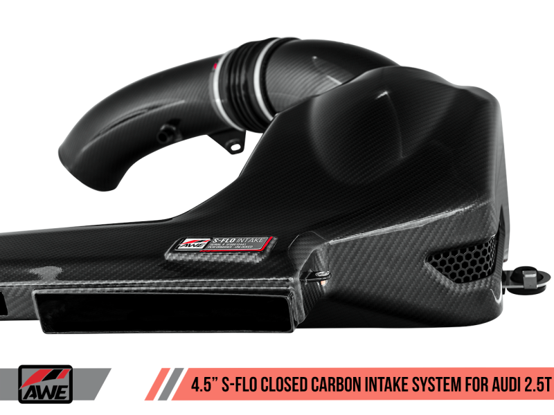 AWE Tuning Audi RS3 / TT RS S-FLO Closed Carbon Fiber Intake