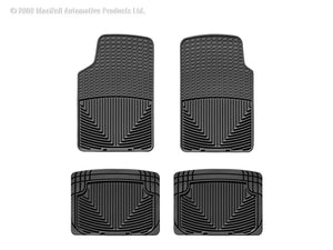 WT Rubber Mats - Rear - Blk