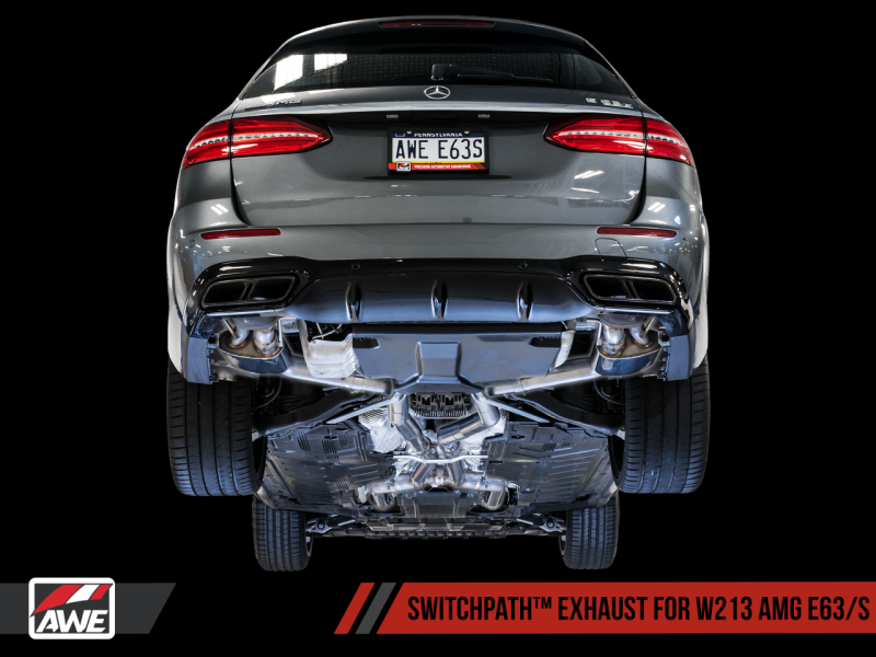 AWE Tuning Mercedes-Benz W213 AMG E63/S Sedan/Wagon SwitchPath Exhaust System - for DPE Cars