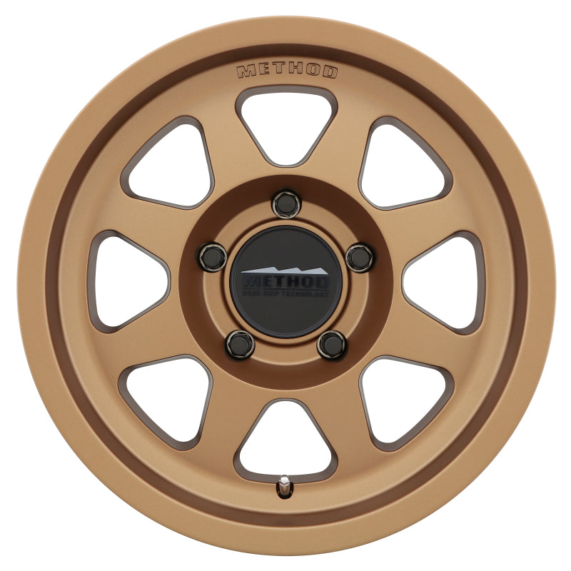 Method MR701 17x7.5 +50mm Offset 5x130 78.1mm CB Method Bronze Wheel