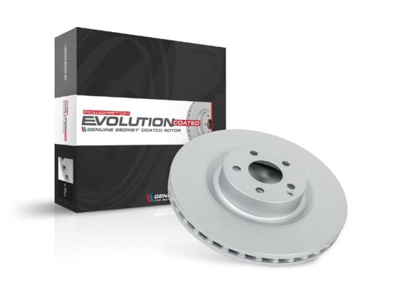 Power Stop 15-18 Mercedes-Benz CLS400 Rear Evolution High Carbon Geomet Coated Rotor