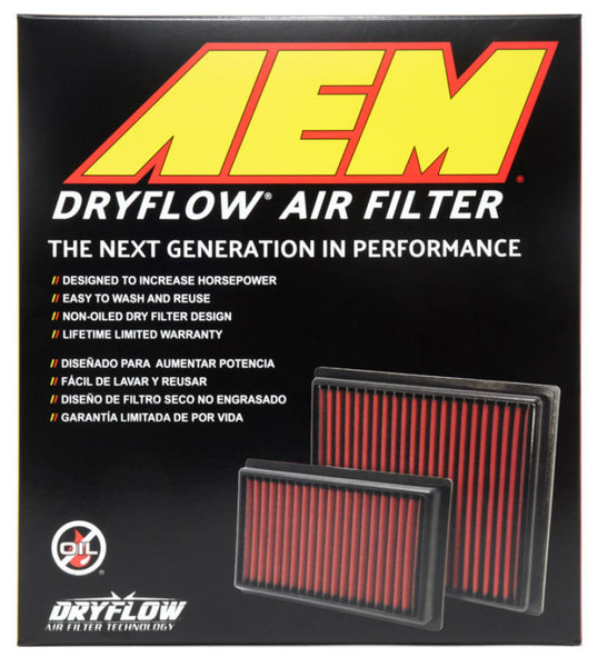 AEM BMW 3 Series 96-02 1.6/1.9L/ 98-07 2.0/2.2/2.5/2.8/3.0/3.2L L6 Dryflow Panel Air Filter