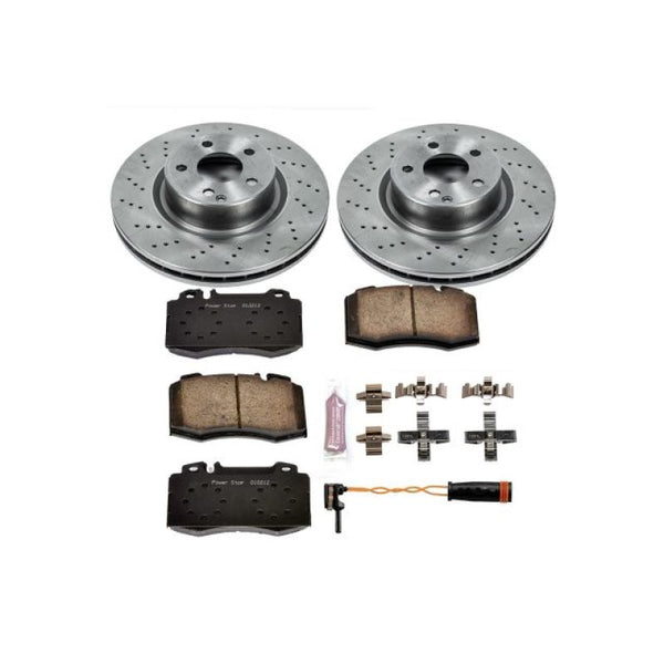 Power Stop 00-03 Mercedes-Benz CL500 Front Autospecialty Brake Kit