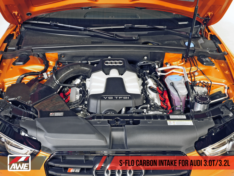 AWE Tuning Audi S-FLO Carbon Intake for B8 3.0T / 3.2L