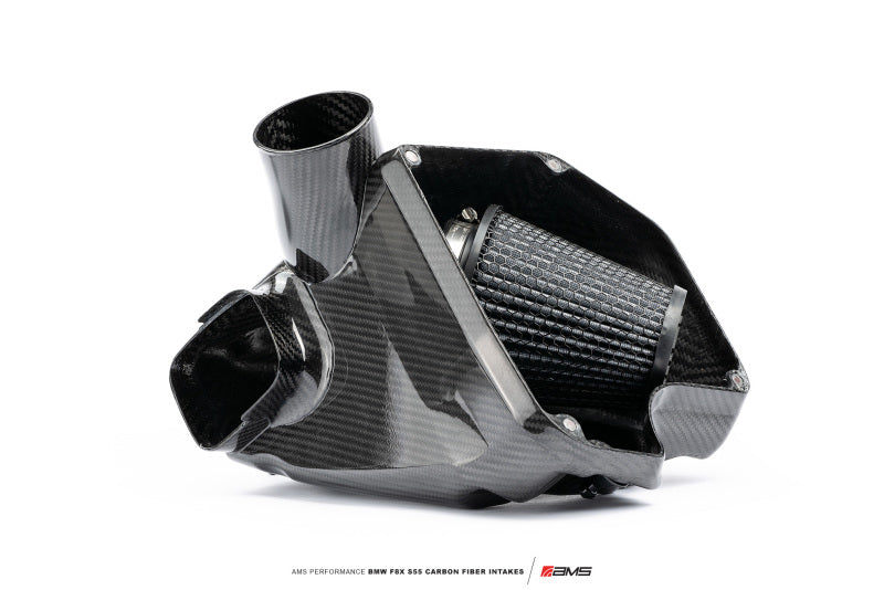 AMS Performance 15-18 BMW M3 / 15-20 BMW M4 w/ S55 3.0L Turbo Engine Carbon Fiber Intake