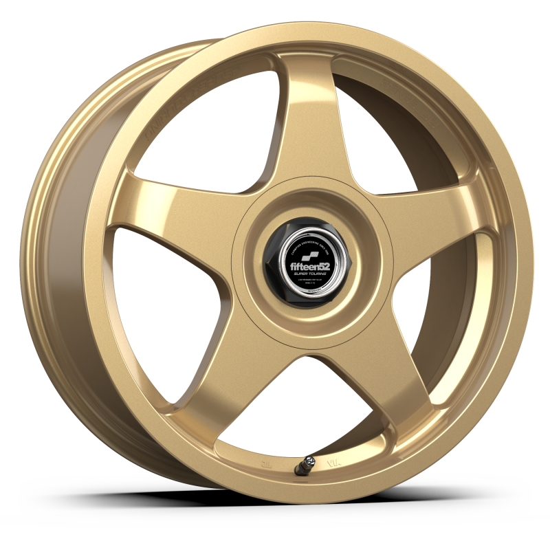 fifteen52 Chicane 17x7.5 4x100/4x108 42mm ET 73.1mm Center Bore Gloss Gold Wheel