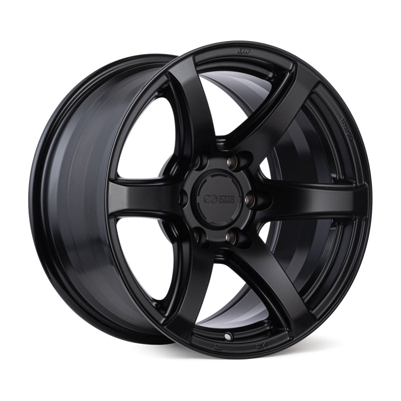 Enkei Cyclone 17x9 6x139.7 0mm Offset 106.1 Bore - Matte Black Wheel