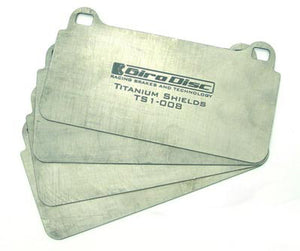 GiroDisc Ferrari 360 Front Titanium Pad Shields