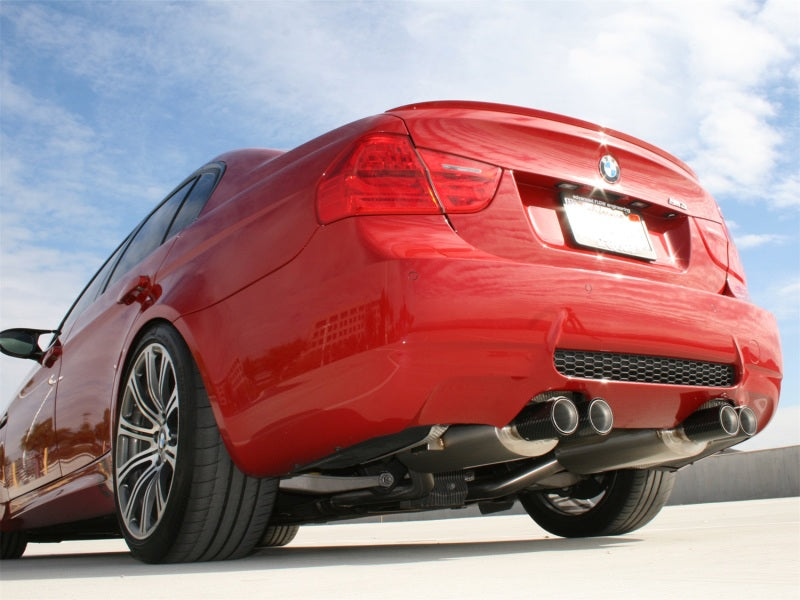 aFe MACHForce XP Exhaust Cat-Back 2.5in Dia Carbon Fiber Tips SS-304 08-13 BMW M3 (E90) V8 4.0L