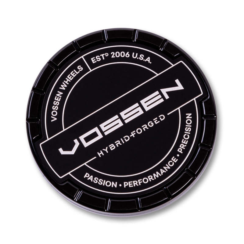 Vossen Billet Sport Cap - Large - Hybrid Forged - Gloss Black