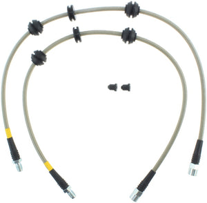 StopTech 10-15 BMW 550i Stainless Steel Front Brake Lines