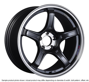 SSR GTX03 18x10.5 5x114.3 12mm Offset Gun Metallic Wheel Wheel