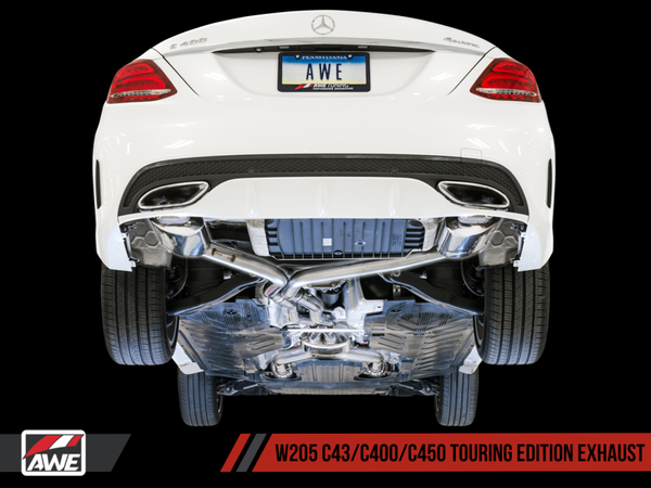 AWE Tuning Mercedes-Benz W205 C450 AMG / C400 Touring Edition Exhaust