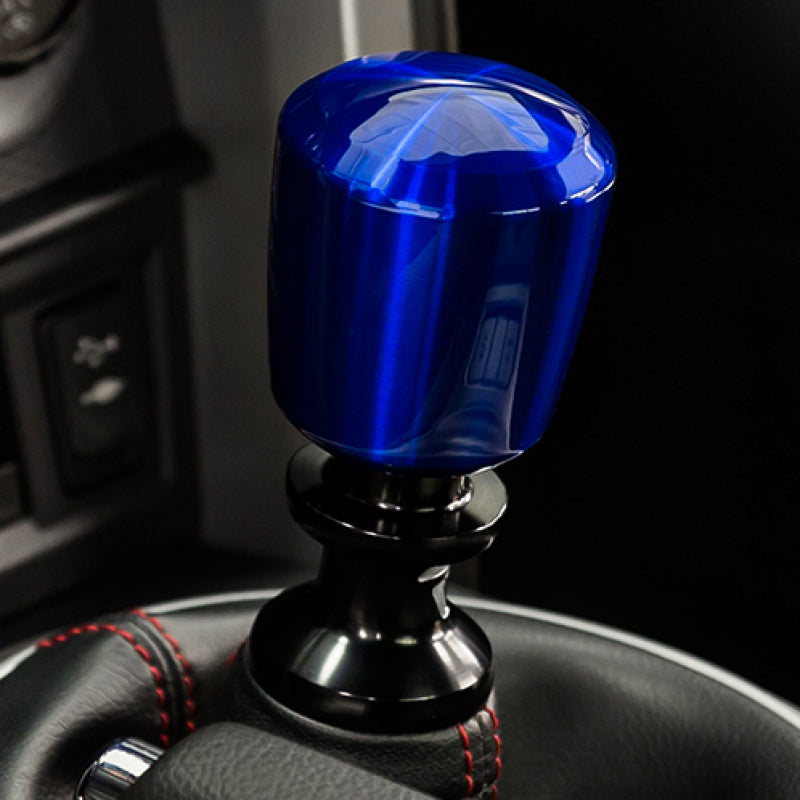 Raceseng Ashiko Shift Knob (No Engraving) BMW Adapter - Blue Translucent