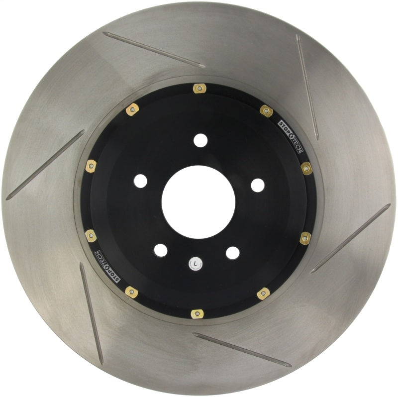 StopTech 2015 BMW M3 AeroRotor Slotted 2-Piece Front Right Side Brake Rotor