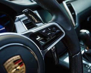 VR Bespoke Carbon Fiber Porsche PDK Paddle Shifters Gen 2 for 991.2 | 718 | Panamera 971 | Cayenne 958.2 | Macan