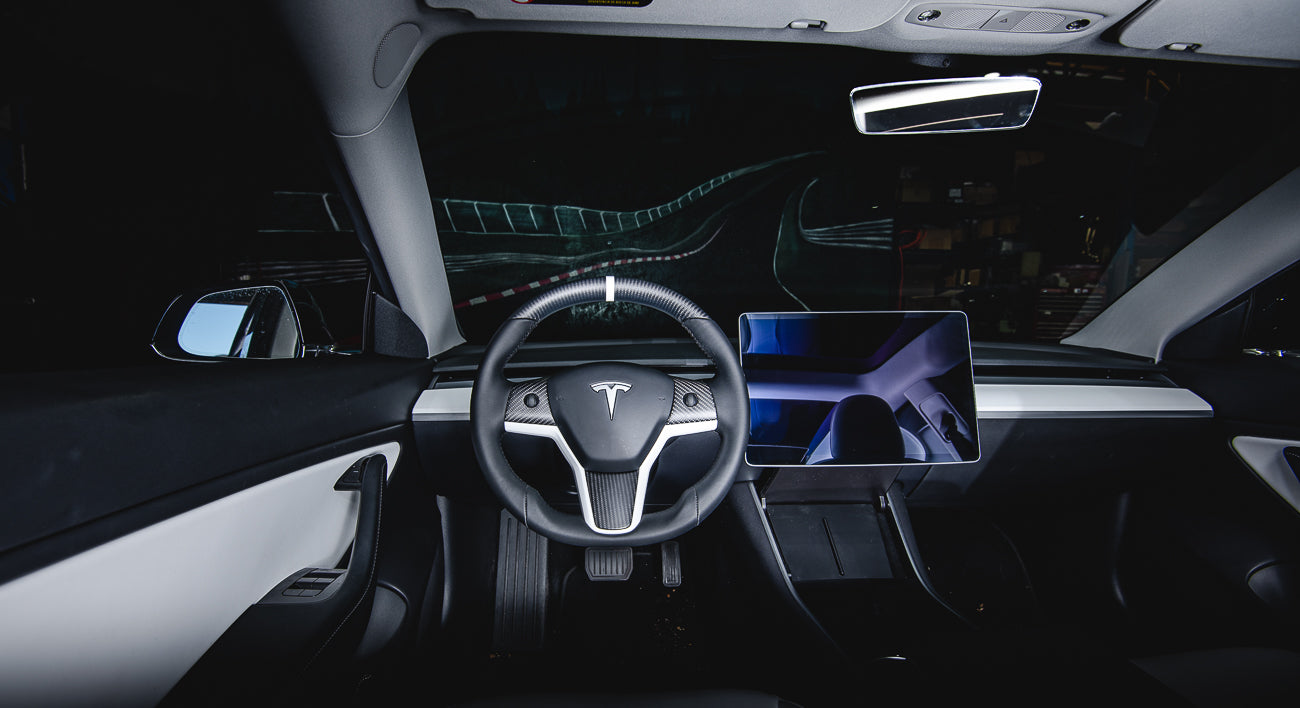 Tesla Model 3 OEM Upgraded Customized Steering Wheel