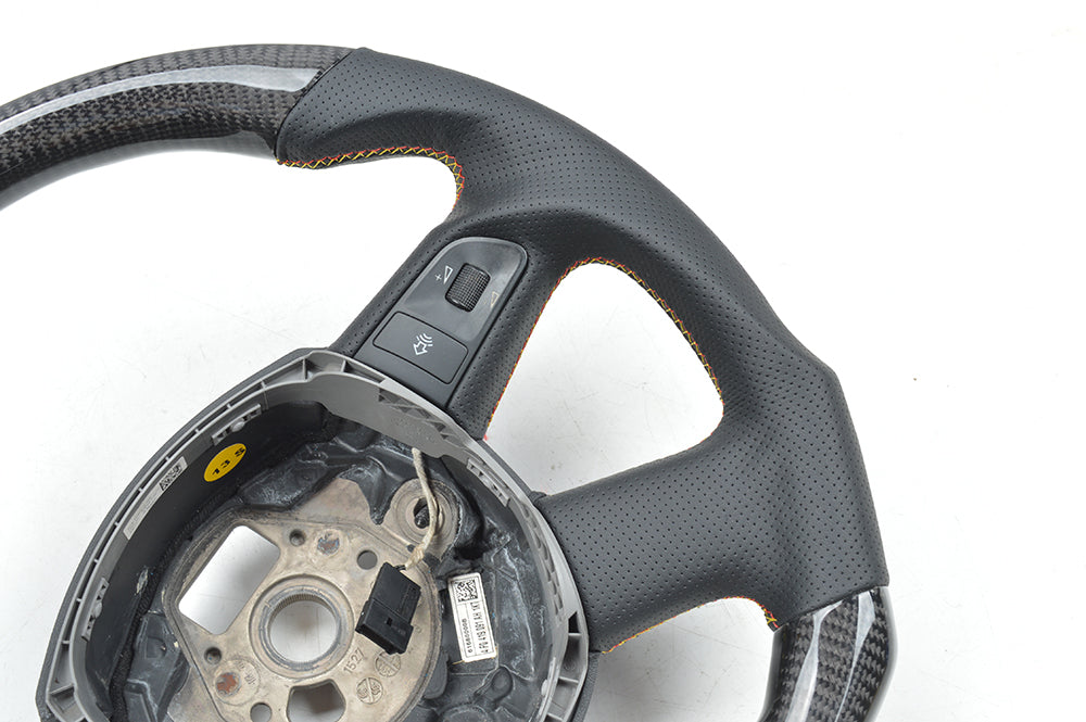 Audi A3 | A4 | A5 | A6 | Q7 4 Spoke OEM Upgraded Customized Steering Wheel 2007-2012