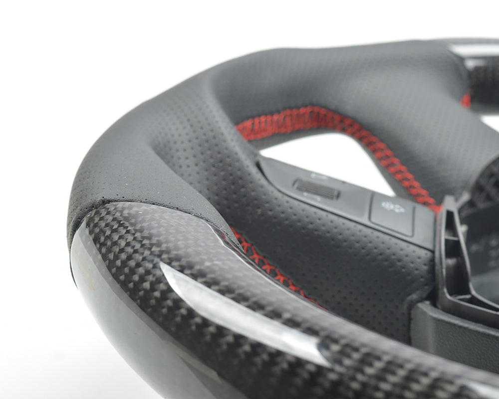 Audi A3 | A4 | A5 | A6 | Q7 4 Spoke OEM Upgraded Customized Steering Wheel 2007-2012