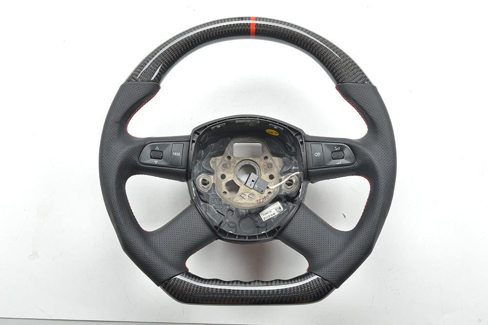 Audi A3 | A4 | A5 | A6 | Q7 4 Spoke OEM Upgraded Customized Steering Wheel 2007-2012