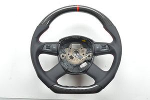 Audi A3 | A4 | A5 | A6 | Q7 4 Spoke OEM Upgraded Customized Steering Wheel 2007-2012