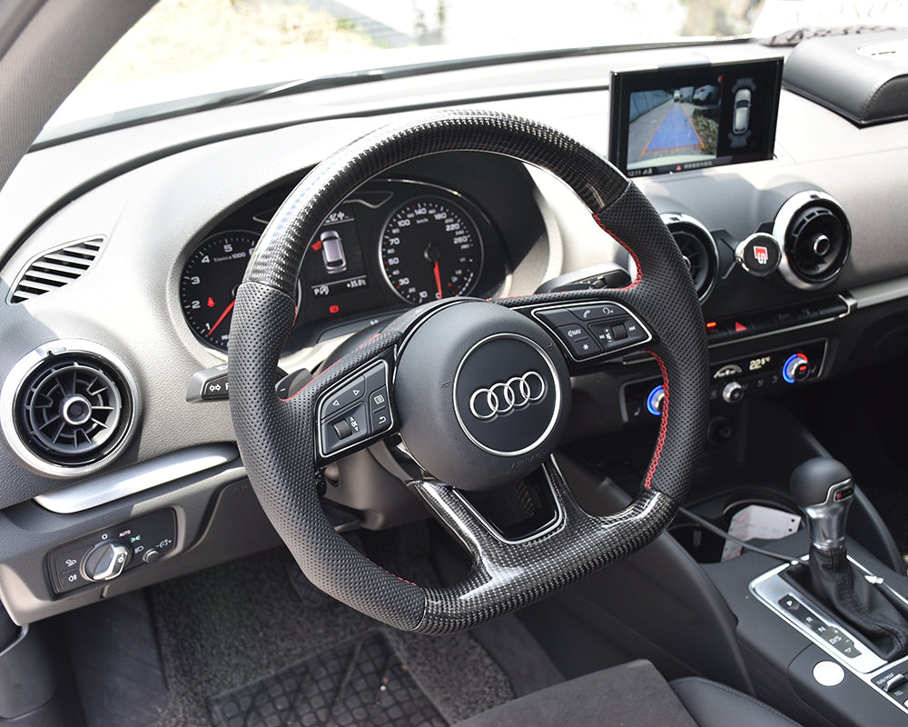 Audi A3 | A4 | A5 | S3 | RS3 | S4 | RS4 | S5 | RS5 S-Line OEM Upgraded Customized Steering Wheel 2017-2020