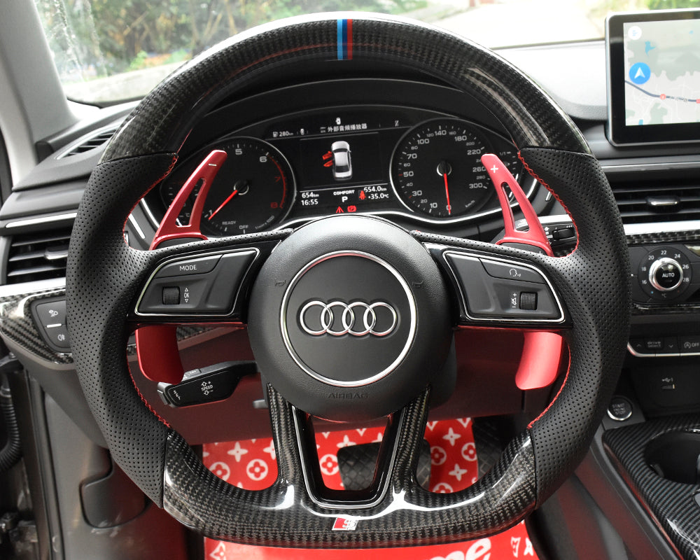 Audi A3 | A4 | A5 | S3 | RS3 | S4 | RS4 | S5 | RS5 S-Line OEM Upgraded Customized Steering Wheel 2017-2020