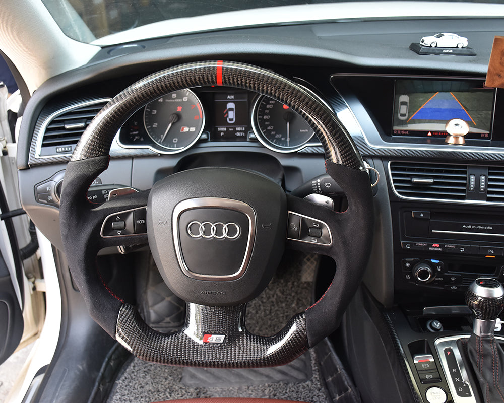 Audi A3 | A4 | A5 | A6 | Q5 | Q7 | S5 | S4 OEM Upgraded Customized Steering Wheel 2005-2011