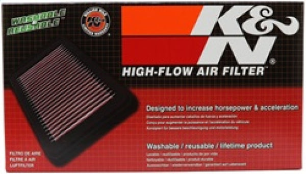 K&N Replacement Air Filter MERCEDES E320 3.2L V6 & E430 4.3L V8; 2000