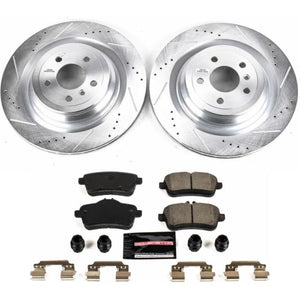 Power Stop 17-18 Mercedes-Benz GLS450 Rear Z23 Evolution Sport Brake Kit