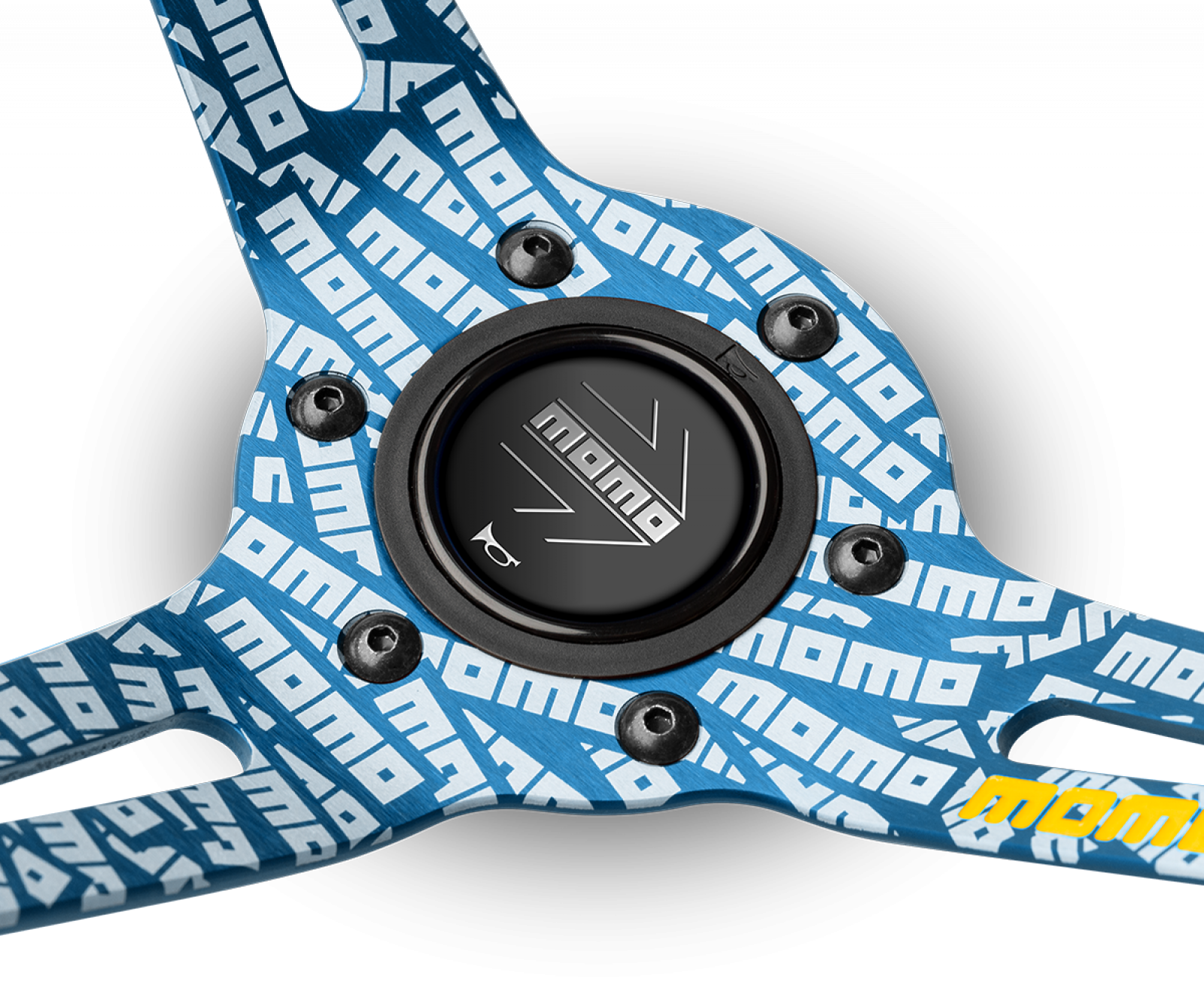 MOMO ULTRA Steering Wheel Blue