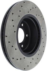 StopTech Sport Cross Drilled Brake Rotor - Front Right